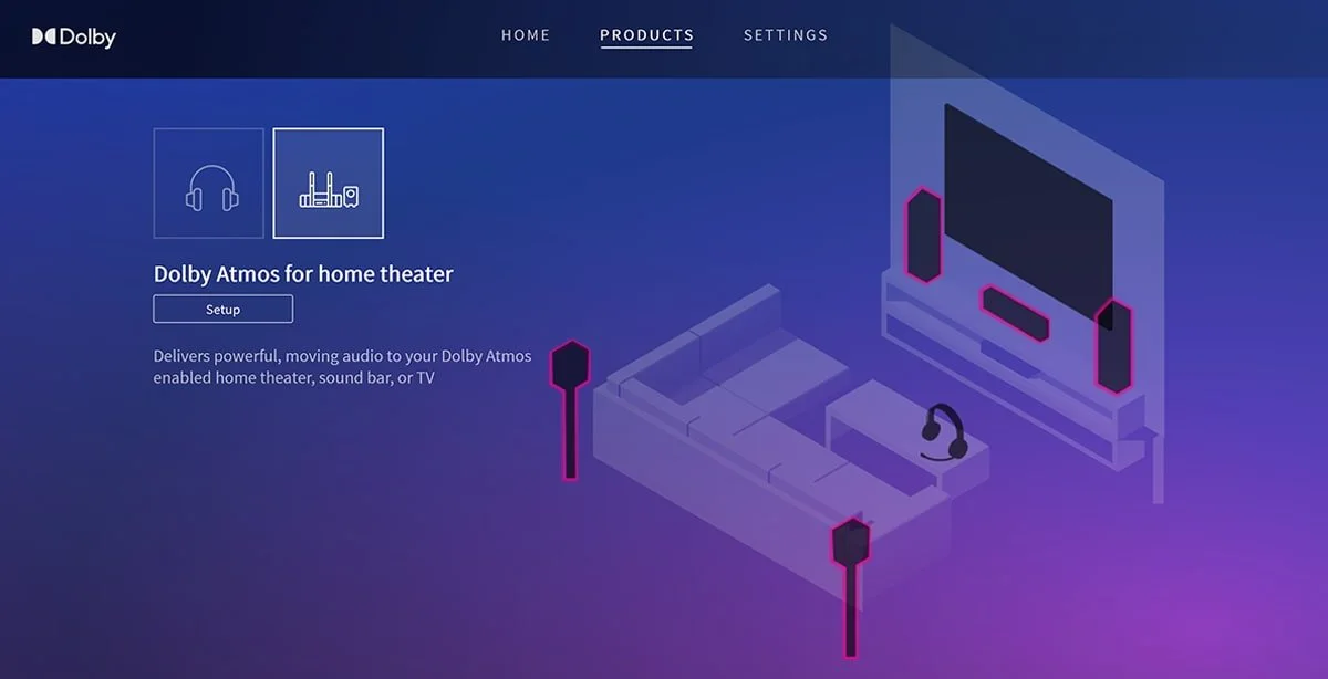 Dolby Atmos Xbox One, Xbox Series X en PC applicatie.