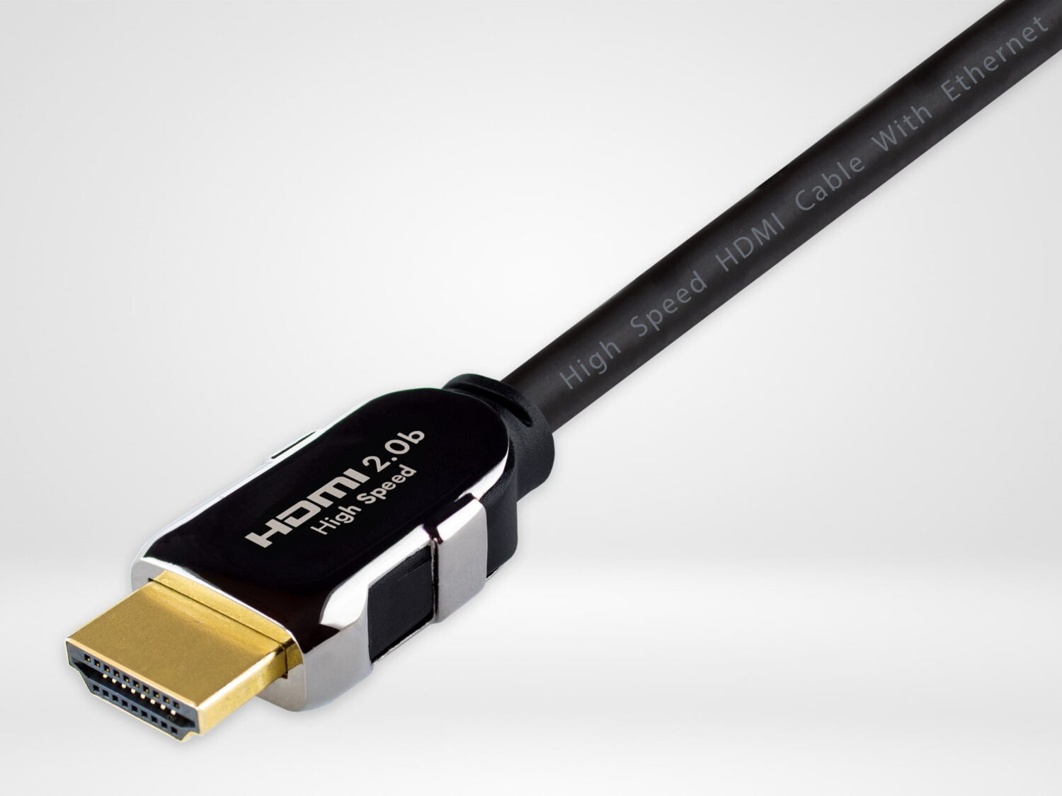HDMI 2.0b kabel voor 4K beeldresolutie.
