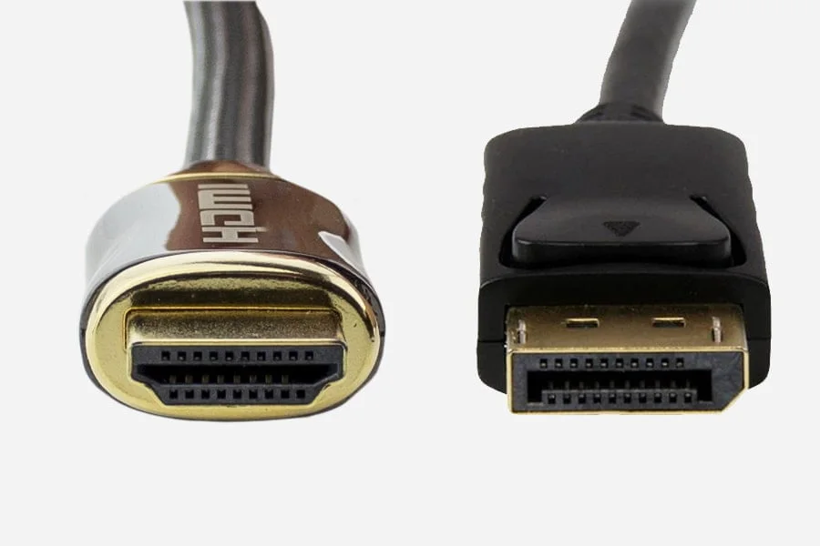 HDMI en DisplayPort connector