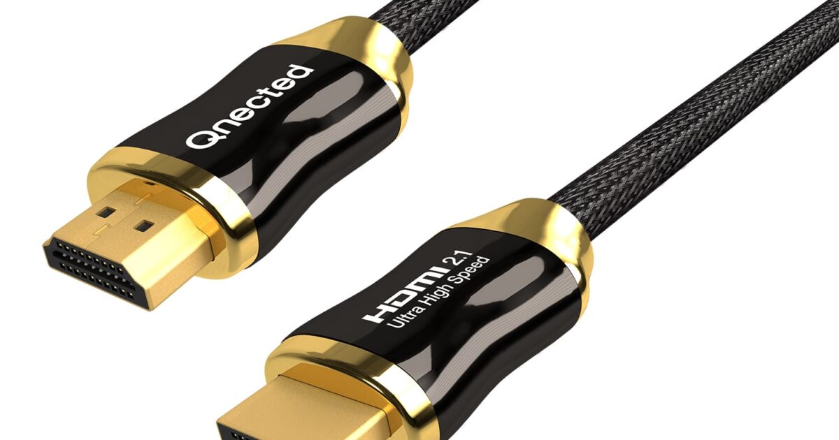 Fiber Optic HDMI Cable 1M, 48Gbps High-Speed HDMI 2.1 Cable 8K@60Hz 4K@120Hz Dolby/Dynamic HDR/HDCP 2.3/eARC 8K Fiber One-Direction HDMI Cable Compatible with Blu-ray/TV Box/HDTV/Projector