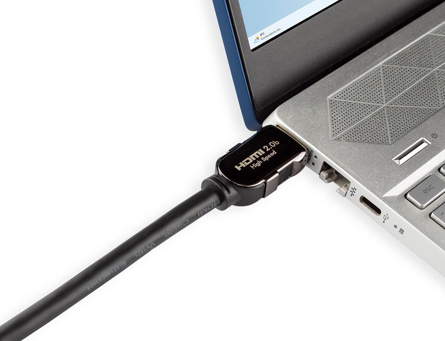 Qnected® High Speed HDMI 2.0b kabel with ethernet 0,5 meter