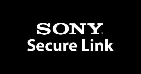 Sony Secure Link uitleg