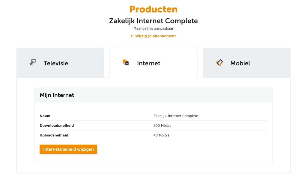 Wat is mijn Ziggo internetsnelheid?