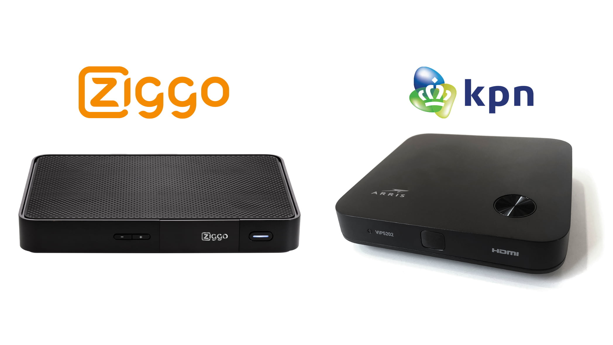Ziggo mediabox Next en KPN Arris VIP5202